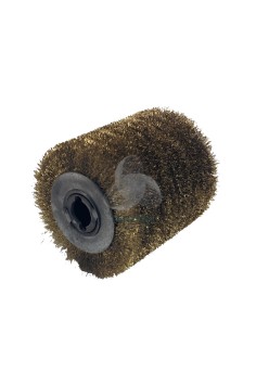Rullo Abrasivo Nylon Satinatrice Legno Grana 80 Ø100mm Rupes