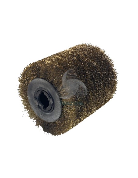 Rullo Abrasivo Nylon Satinatrice Legno Grana 80 Ø100mm Rupes