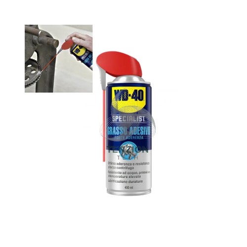 Grasso Adesivo Spray 400ml WD-40 39233 - Protezione Duratura