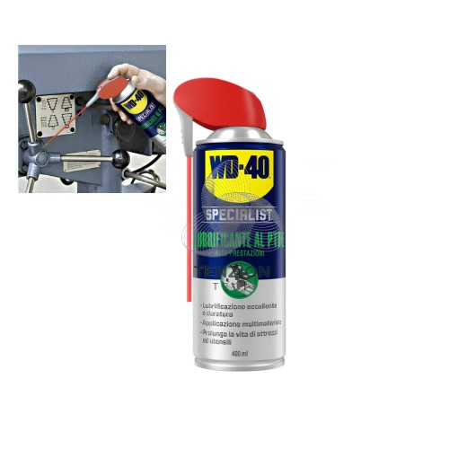 Lubrificante Secco PTFE WD-40 Specialist 400ml - Alta Prestazione