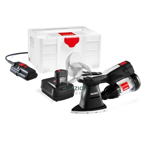Kit Mini Levigatrice Orbitale Ibrid 18V 2,5Ah Rupes HSS73/BLX