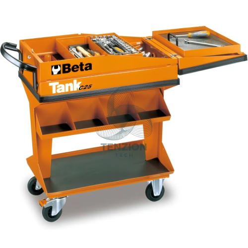 Carrello Tank Con Mensola