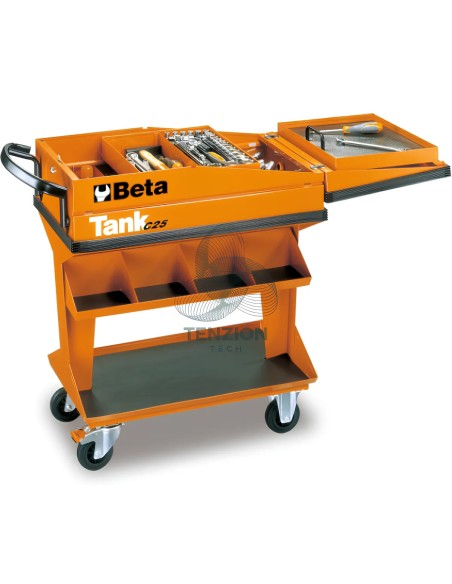 Carrello Tank Con Mensola