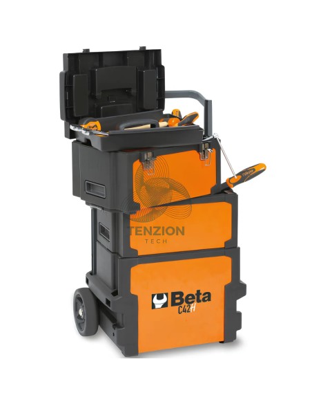 Trolley Portautensili 3 Moduli Sovrapponibili