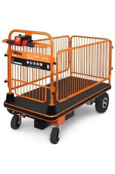 Carrello Contenitore Elettrico Con Sponde