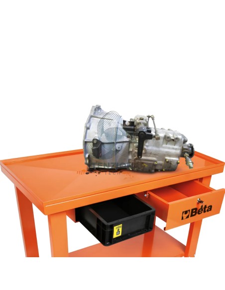 Carrello Per Cambi Trasmissioni Con Recupero Liquidi