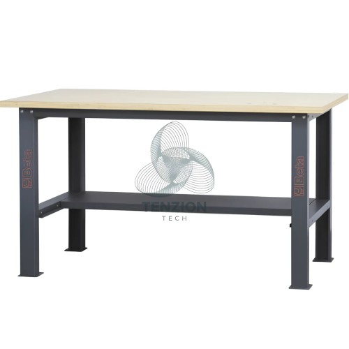 Banco Da Lavoro Piano In Legno 1,6m