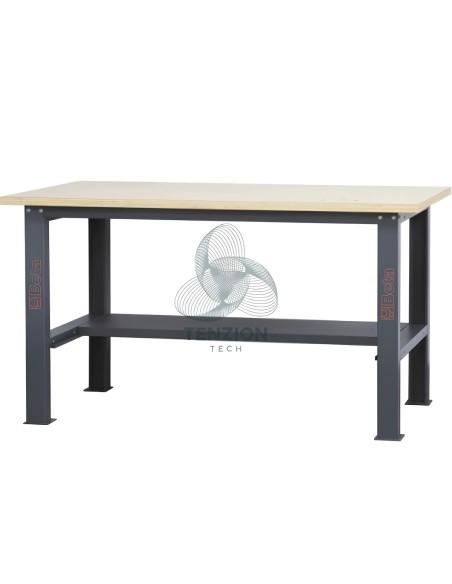 Banco Da Lavoro Piano In Legno 1,6m