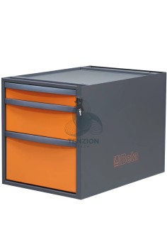 Cassettiera 3 Cassetti Altezza 479mm Per Banchi Componibili C58BC