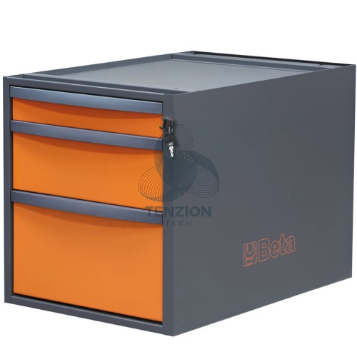 Cassettiera 3 Cassetti Altezza 479mm Per Banchi Componibili C58BC