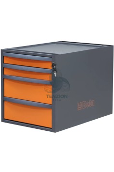Cassettiera 4 Cassetti Altezza 479mm Per Banchi Componibili C58BC