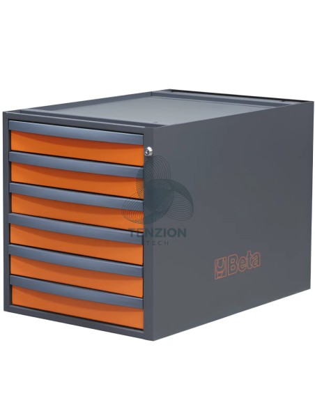 Cassettiera 6 Cassetti Altezza 479mm Per Banchi Componibili C58BC