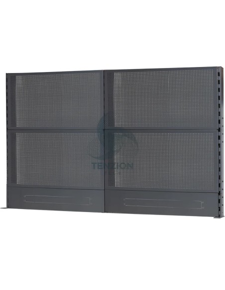 Kit 4 Pannelli Forati Con Struttura 1,6m Per Banchi Componibili C58BC