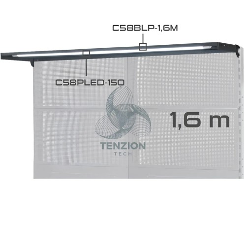 Lampada Led 1,6m Per Banchi Componibili C58BC
