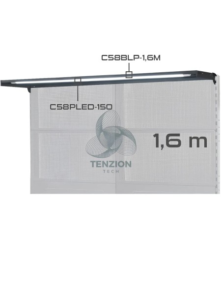 Lampada Led 1,6m Per Banchi Componibili C58BC
