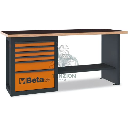 Banco Da Lavoro Endurance Con 1 Cassettiera 6 Cassetti