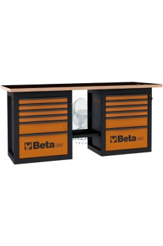 Banco Da Lavoro Endurance Con 2 Cassettiere 6 Cassetti