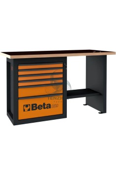 Banco Da Lavoro Endurance Con 1 Cassettiera 6 Cassetti Modello Corto
