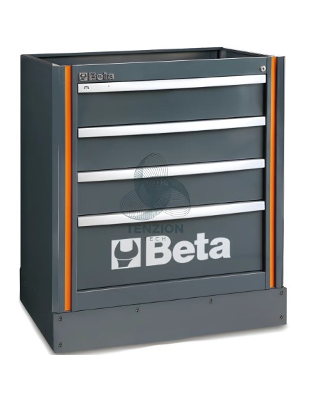 Modulo Fisso 4 Cassetti Arredo Officina RSC55