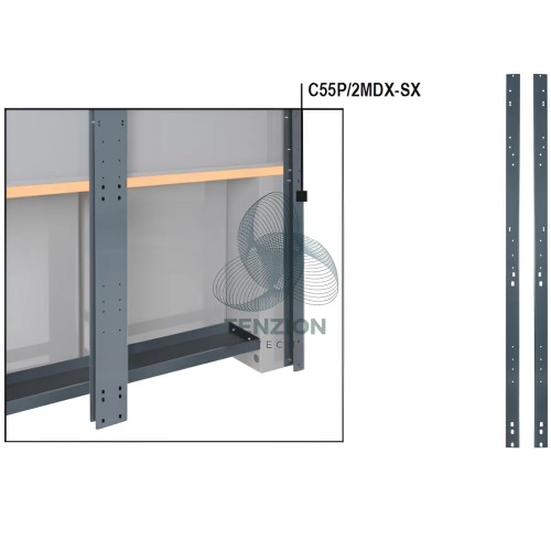 Coppia Montanti Dx Sx Pareti Arredo Officina RSC55