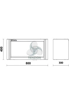 Pensile 0,8m Arredo Officina RSC55 2