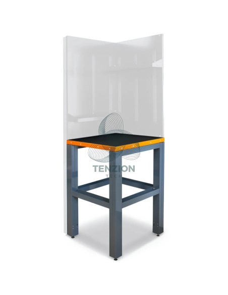 Elemento Angolare Con Gambe 700x700mm Arredo Officina RSC55
