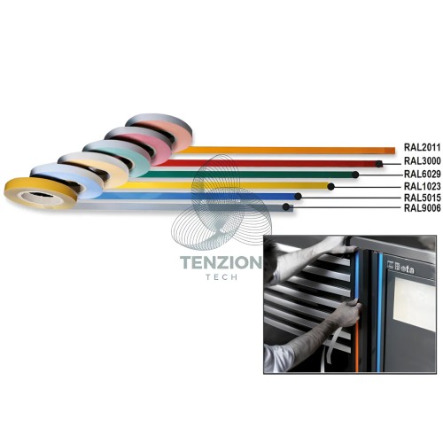 Nastro Adesivo Colorato 25m Arredo Officina RSC55