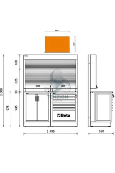 Combinazione Arredo Officina RSC50 2.0 2