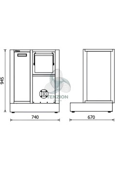 Modulo Fisso Di Servizio Arredo Officina RSC50 2.0 2