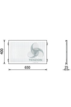 Pannello Forato Superiore Arredo Officina RSC50 2.0 2