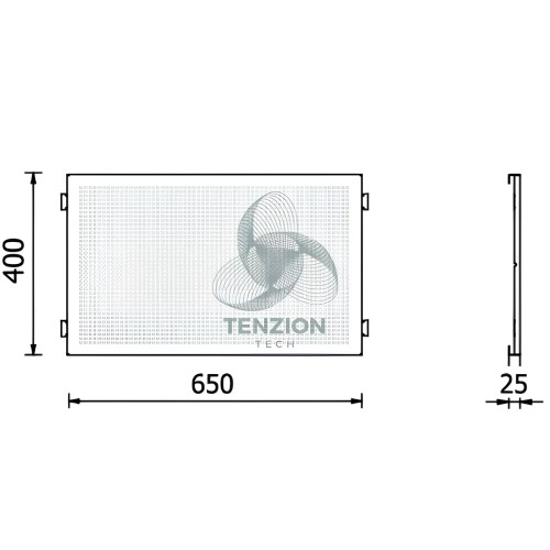 Pannello Forato Superiore Arredo Officina RSC50 2.0