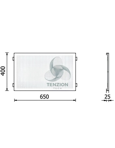 Pannello Forato Superiore Arredo Officina RSC50 2.0