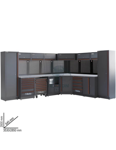Combinazione Arredo Officina C45PRO 2.0