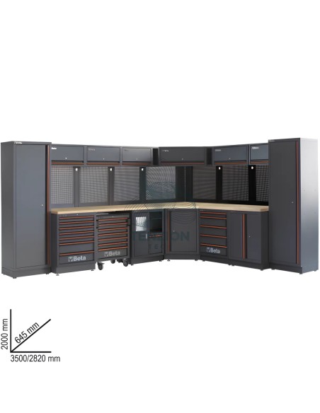 Combinazione Arredo Officina C45PRO 2.0
