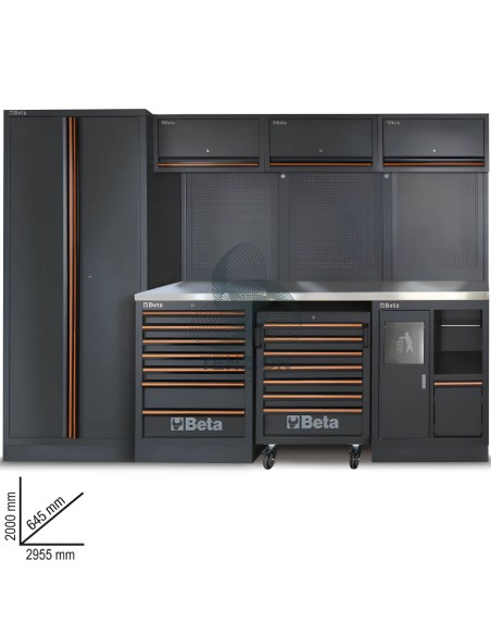 Combinazione Arredo Officina C45PRO 2.0