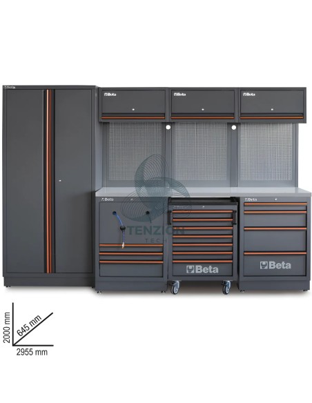Combinazione Arredo Officina C45PRO 2.0