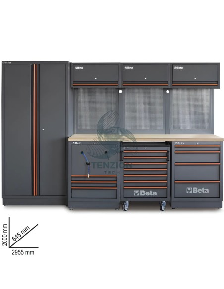 Combinazione Arredo Officina C45PRO 2.0