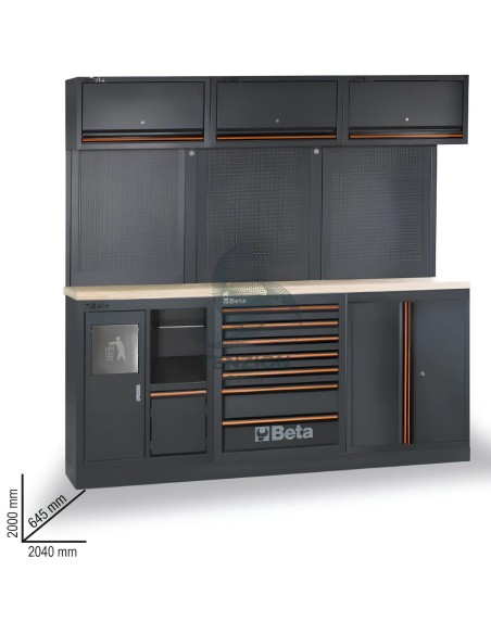 Combinazione Arredo Officina C45PRO 2.0