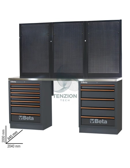 Combinazione Banchi Arredo Officina C45PRO 2.0