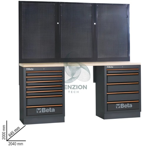 Combinazione Banchi Arredo Officina C45PRO 2.0