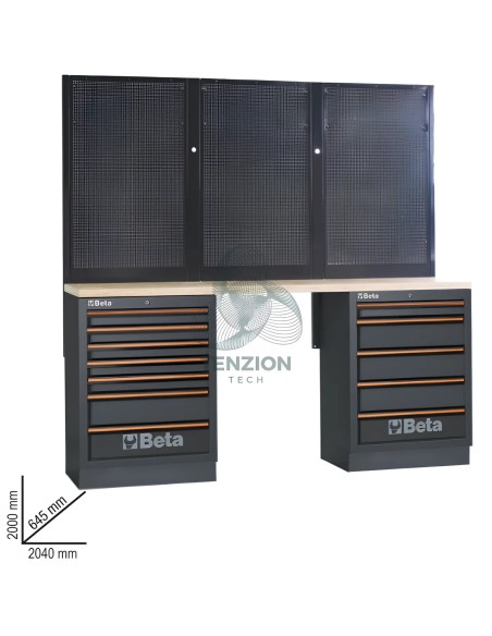 Combinazione Banchi Arredo Officina C45PRO 2.0