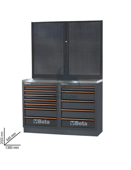 Combinazione Banchi Arredo Officina C45PRO 2.0