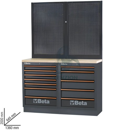 Combinazione Banchi Arredo Officina C45PRO 2.0
