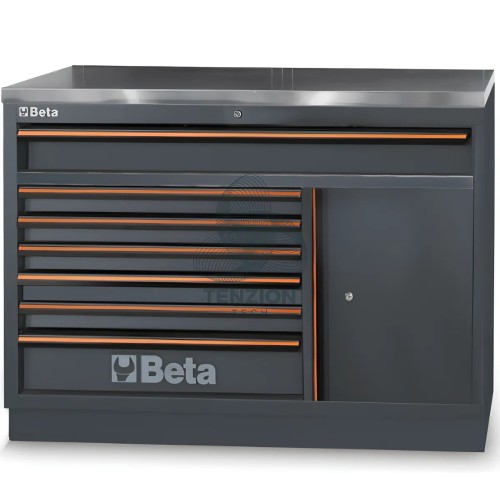Modulo Fisso 7 Cassetti Arredo Officina C45PRO 2.0