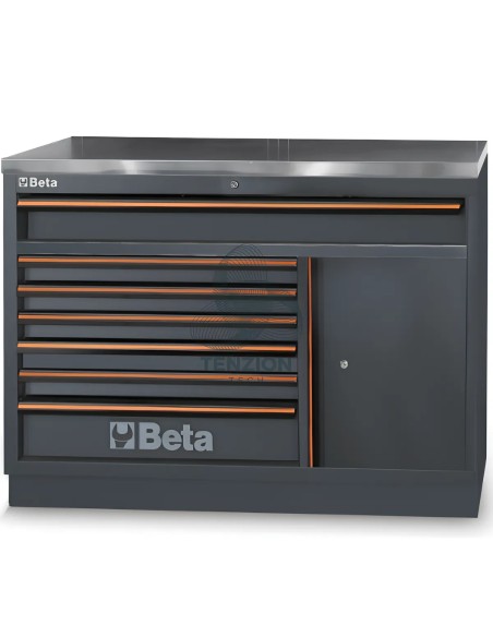 Modulo Fisso 7 Cassetti Arredo Officina C45PRO 2.0