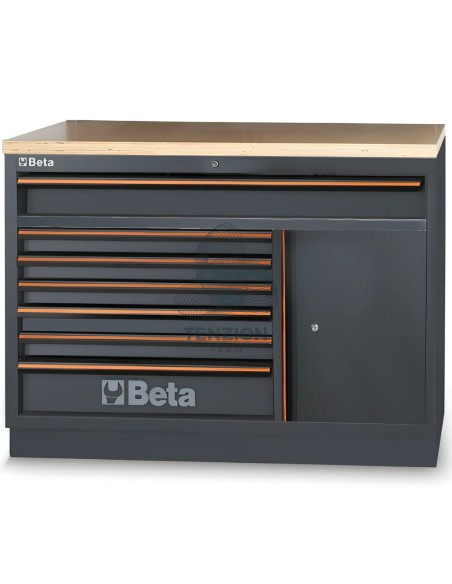 Modulo Fisso 7 Cassetti Arredo Officina C45PRO 2.0