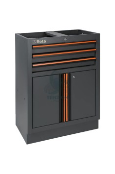 Modulo Fisso 3 Cassetti 2 Antine Arredo Officina C45PRO 2.0