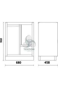 Modulo Fisso Per Ricarica Elettroutensili Arredo Officina C45PRO 2.0 2