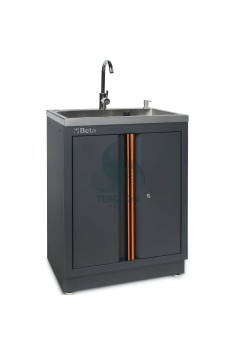 Modulo Fisso Lavandino Integrato Arredo Officina C45PRO 2.0