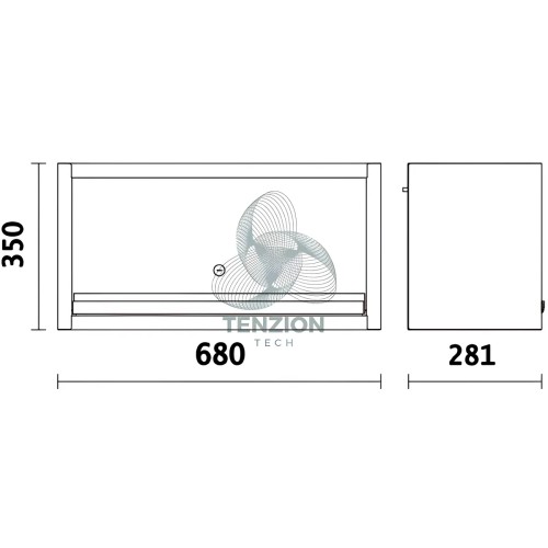 Pensile A Muro Arredo Officina C45PRO 2.0